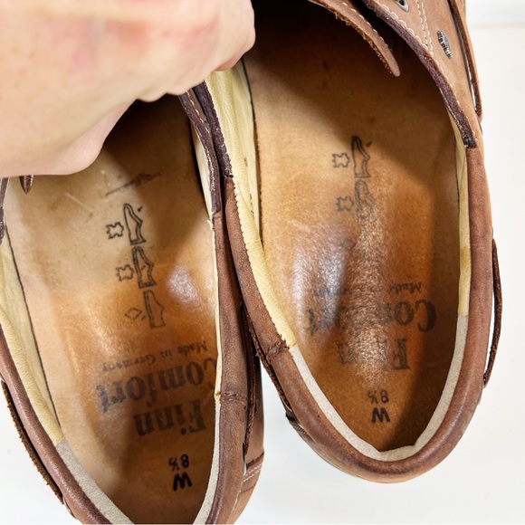 Finn Comfort Soft Surfside Mens Loafers in Saddle Comfort Fit Size 8.5 Wide - Picture 7 of 12